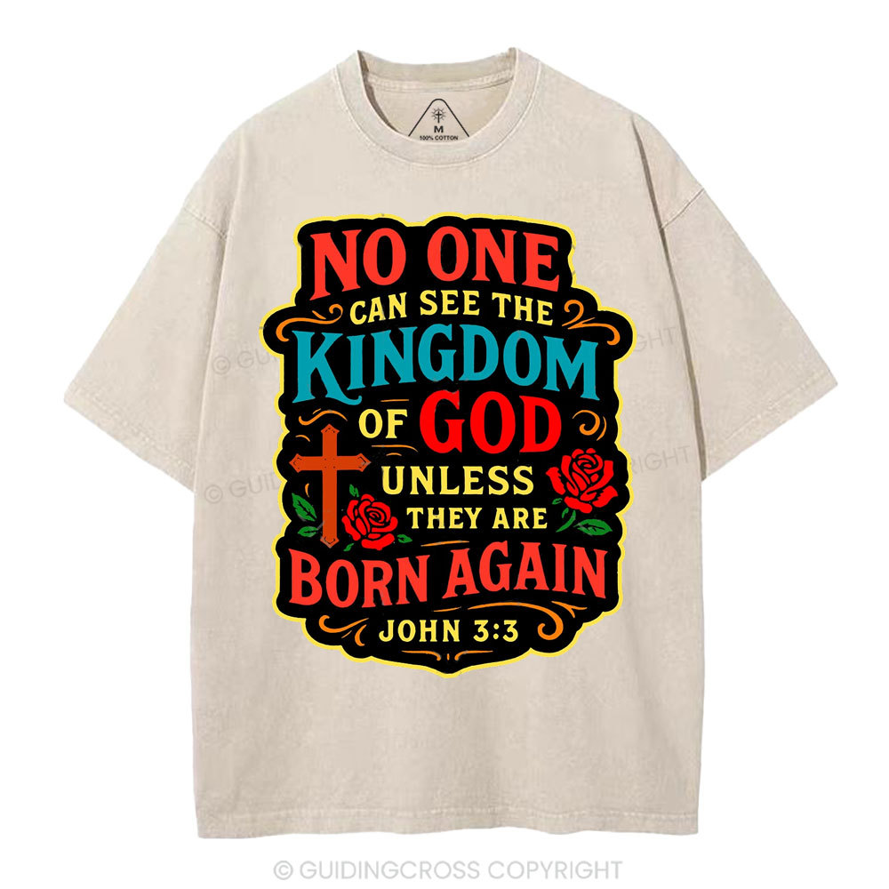 Born Again Christian Washed T-Shirt
