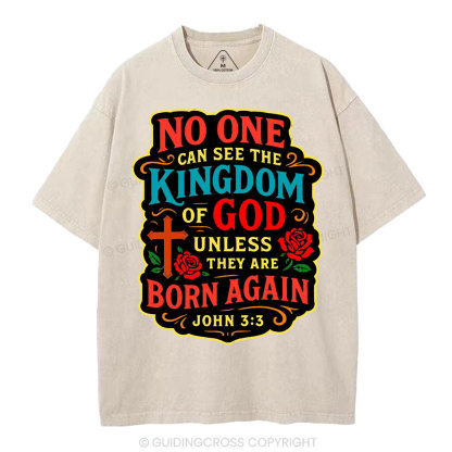 Born Again Christian Washed T-Shirt
