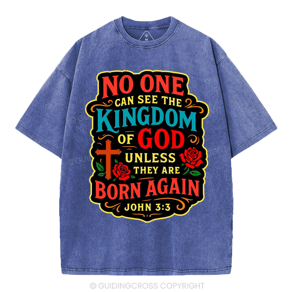 Born Again Christian Washed T-Shirt