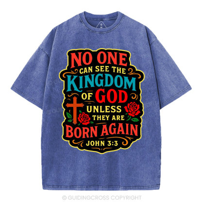 Born Again Christian Washed T-Shirt
