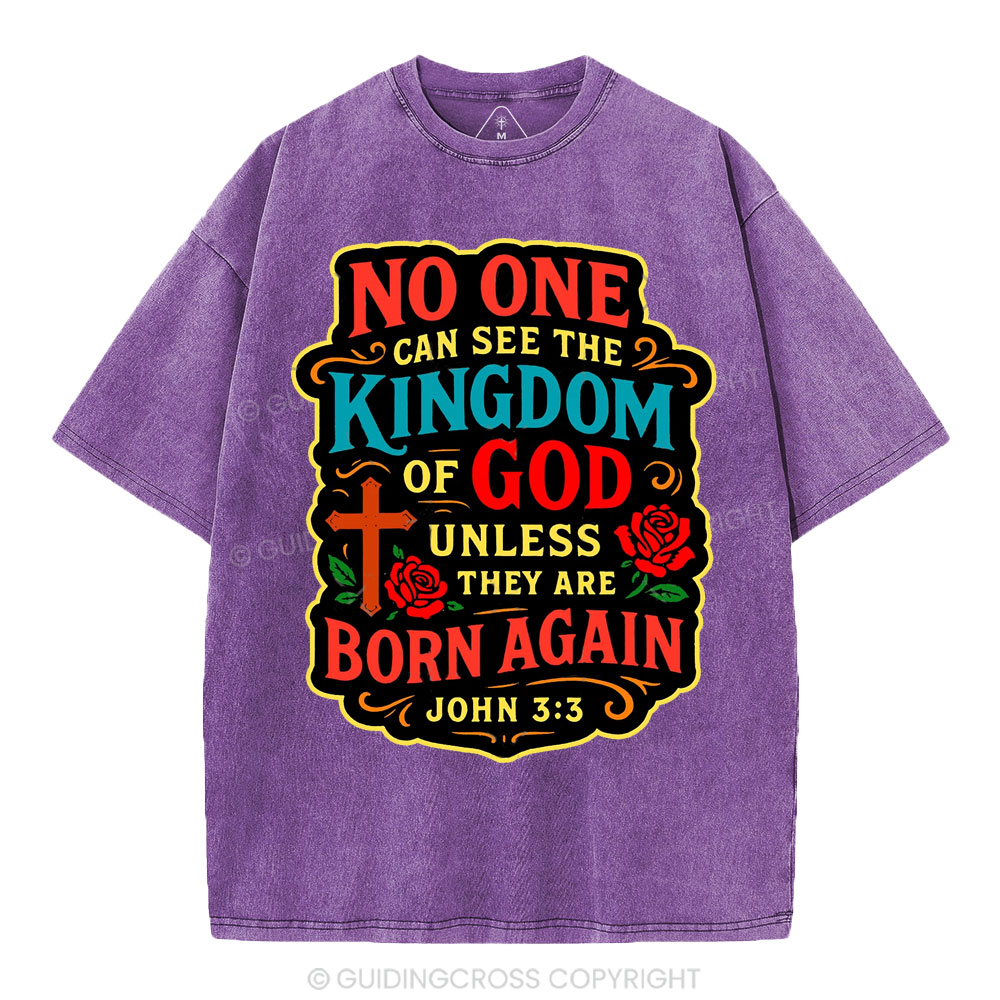 Born Again Christian Washed T-Shirt