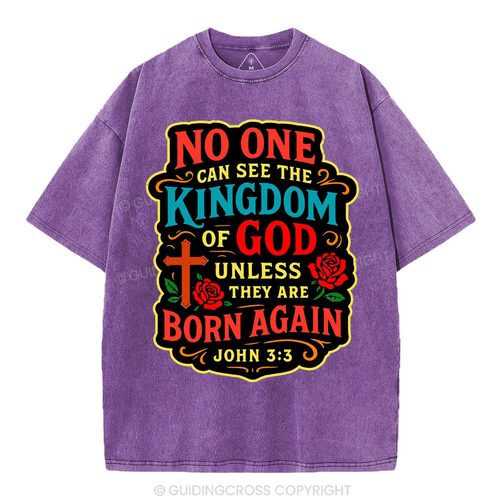 Born Again Christian Washed T-Shirt