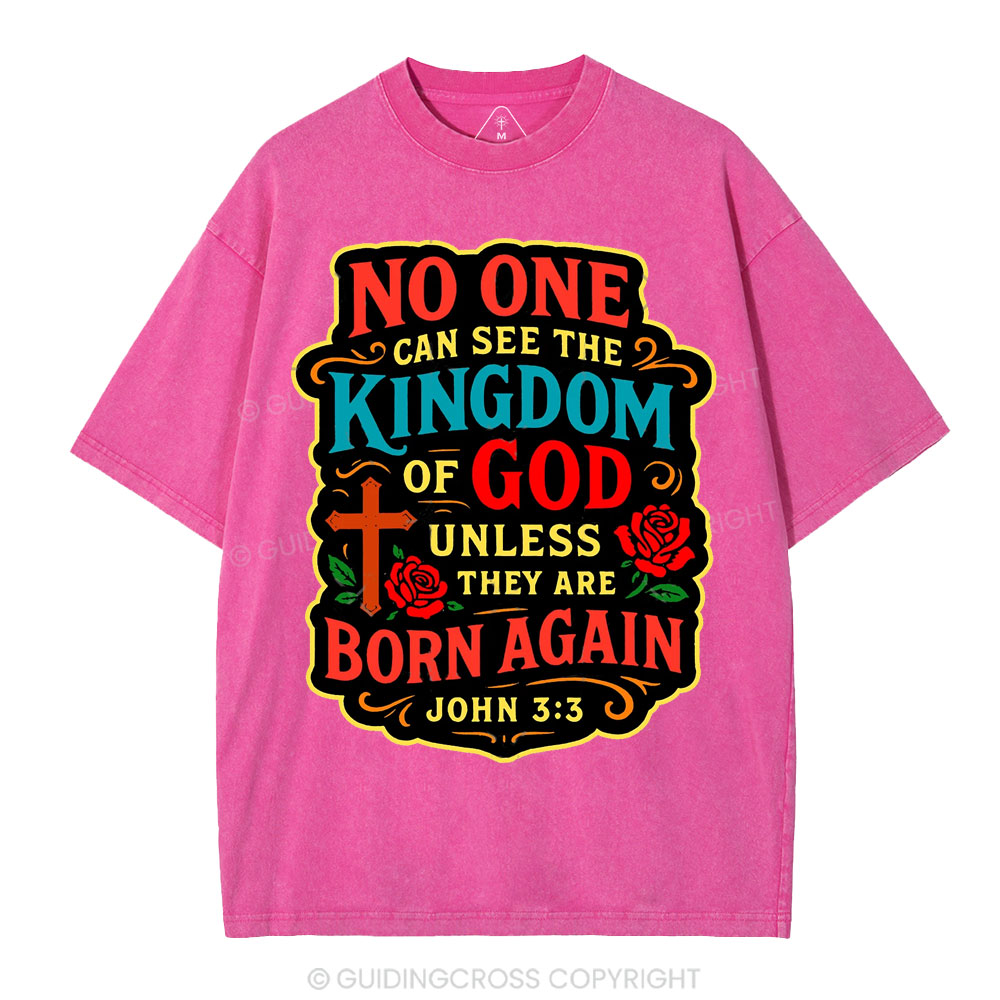 Born Again Christian Washed T-Shirt
