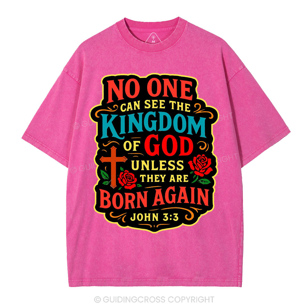 Born Again Christian Washed T-Shirt