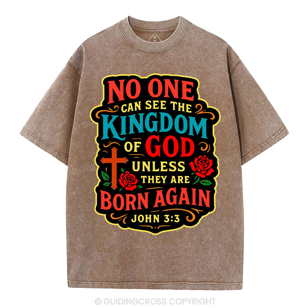 Born Again Christian Washed T-Shirt