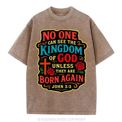 Born Again Christian Washed T-Shirt