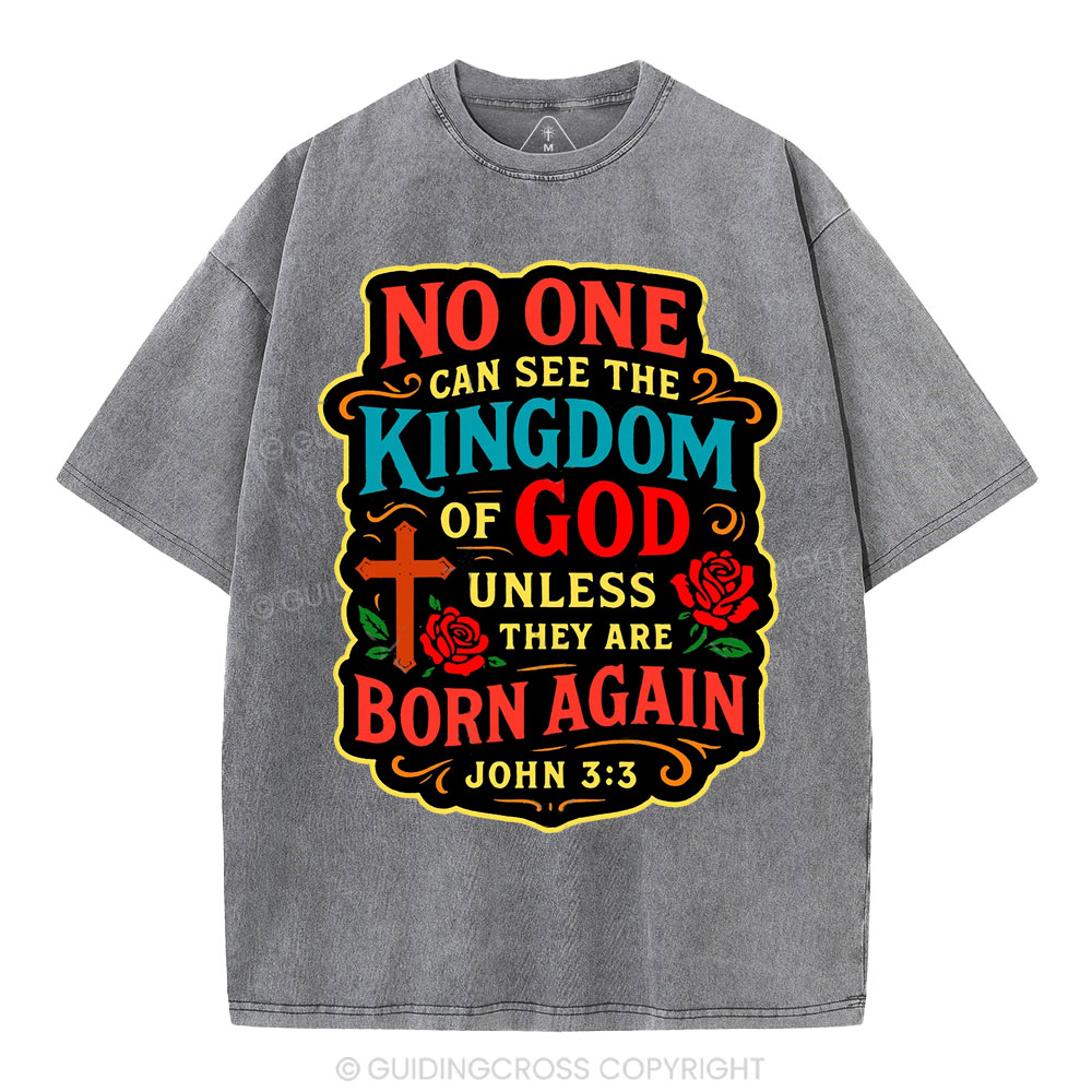 Born Again Christian Washed T-Shirt