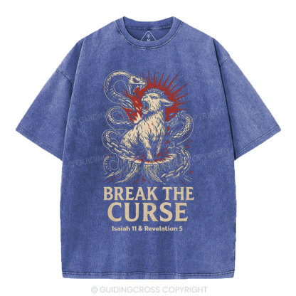 Break The Curse Christian Washed T-Shirt