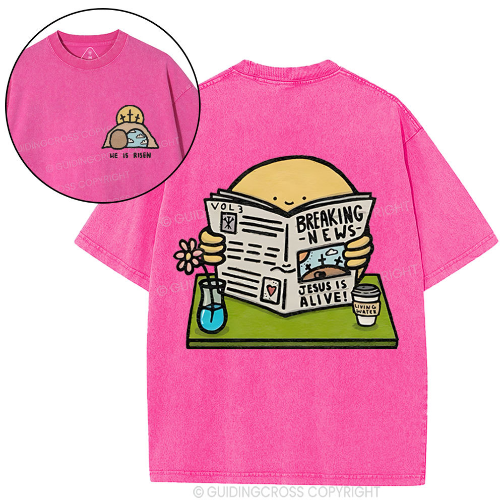 New-Sample Christian Washed T-Shirt Sale - GuidingCross