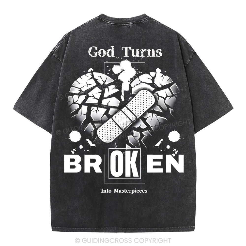 Broken Christian Washed T-Shirt