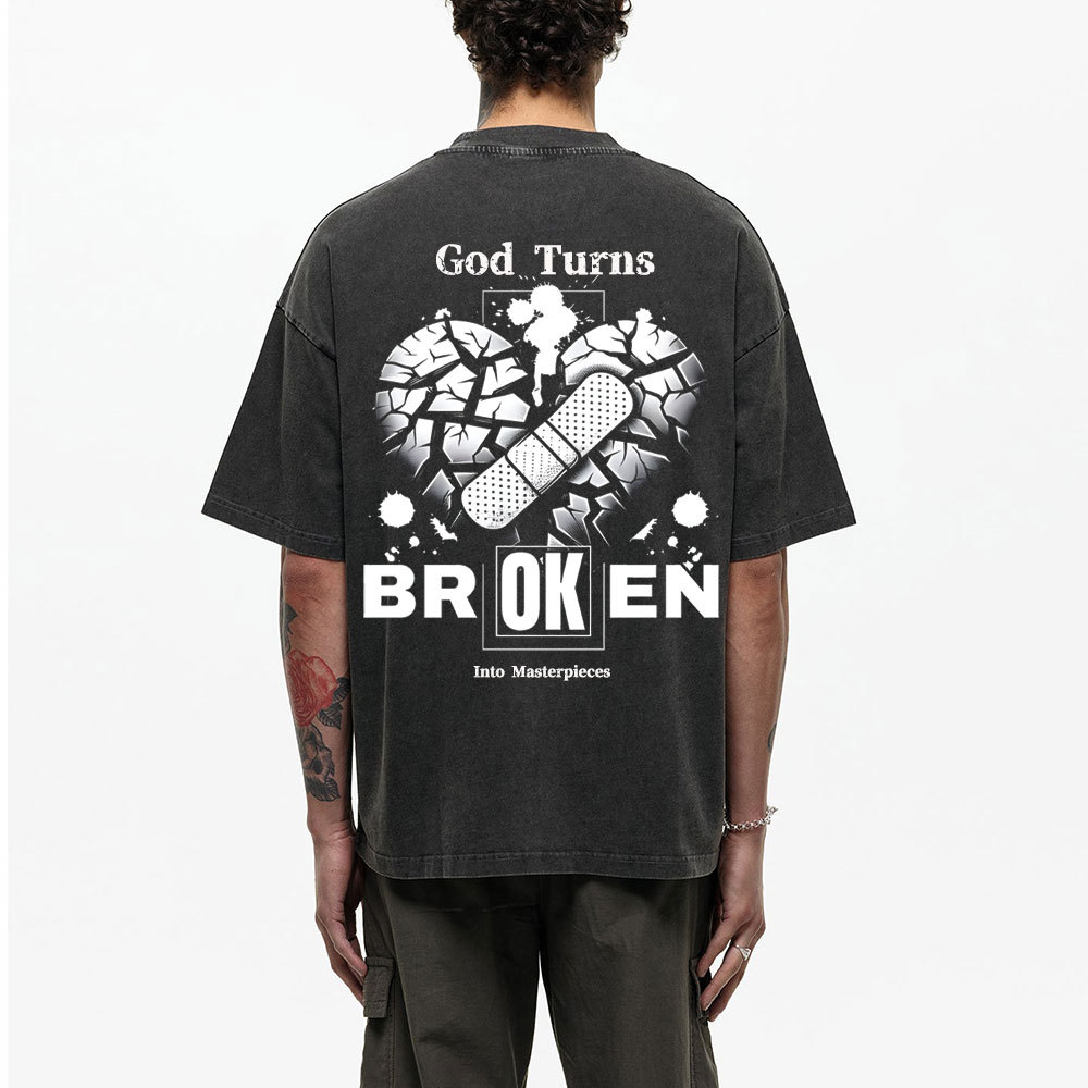 Broken Christian Washed T-Shirt