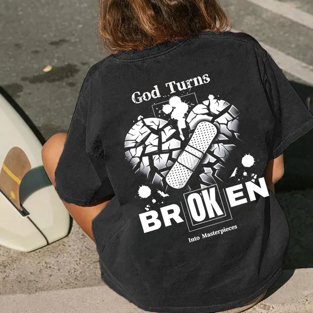Broken Christian Washed T-Shirt