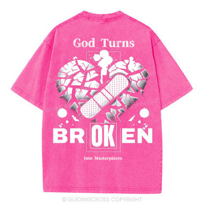 Broken Christian Washed T-Shirt