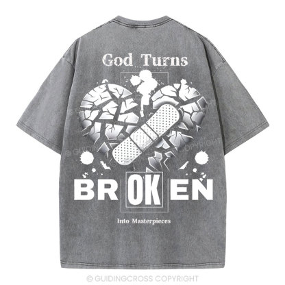 Broken Christian Washed T-Shirt