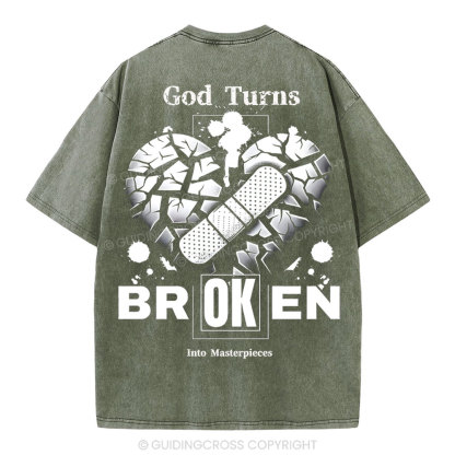 Broken Christian Washed T-Shirt