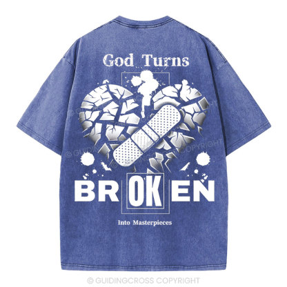 Broken Christian Washed T-Shirt
