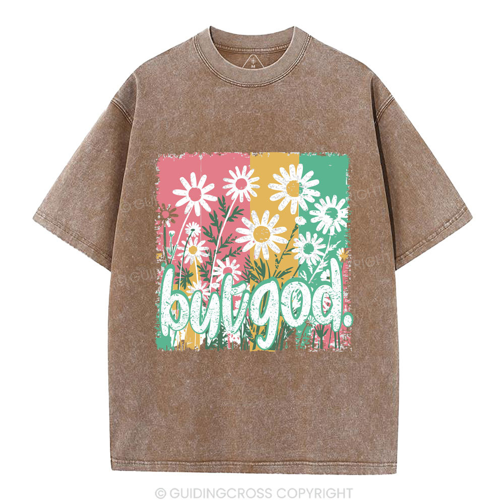 But God Christian Washed T-Shirt