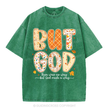 But God Christian Washed T-Shirt