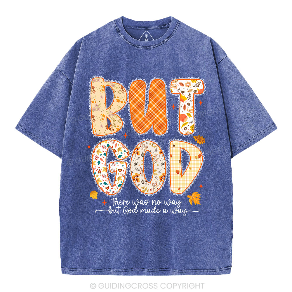 But God Christian Washed T-Shirt