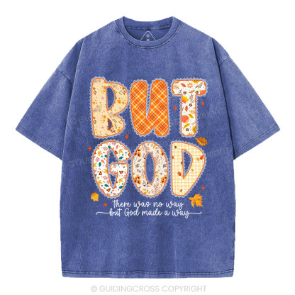 But God Christian Washed T-Shirt
