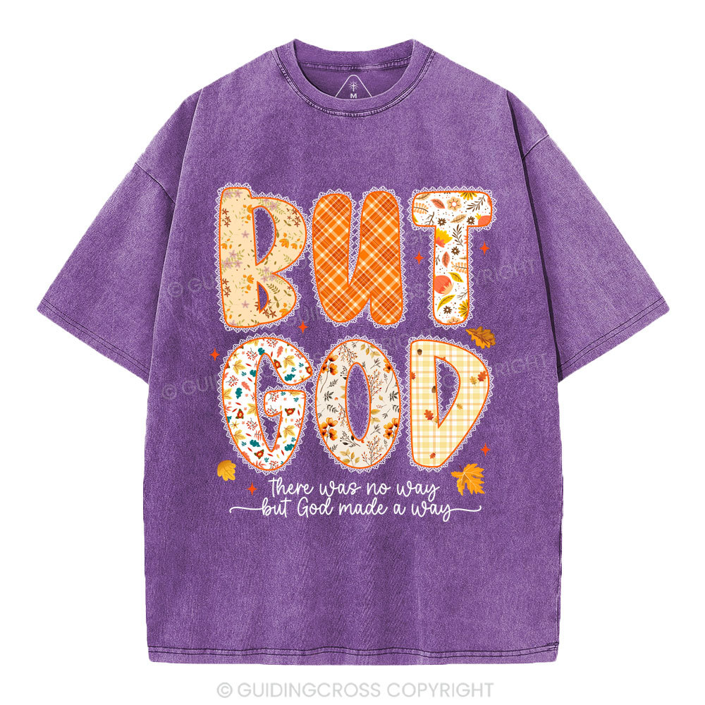 But God Christian Washed T-Shirt
