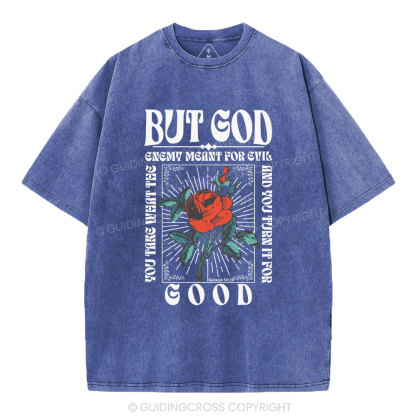 But God Christian Washed T-Shirt