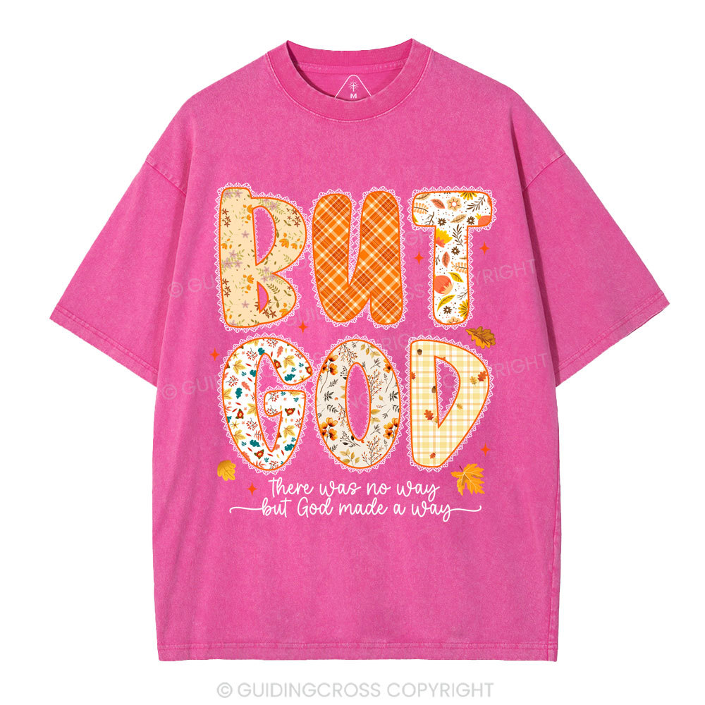But God Christian Washed T-Shirt