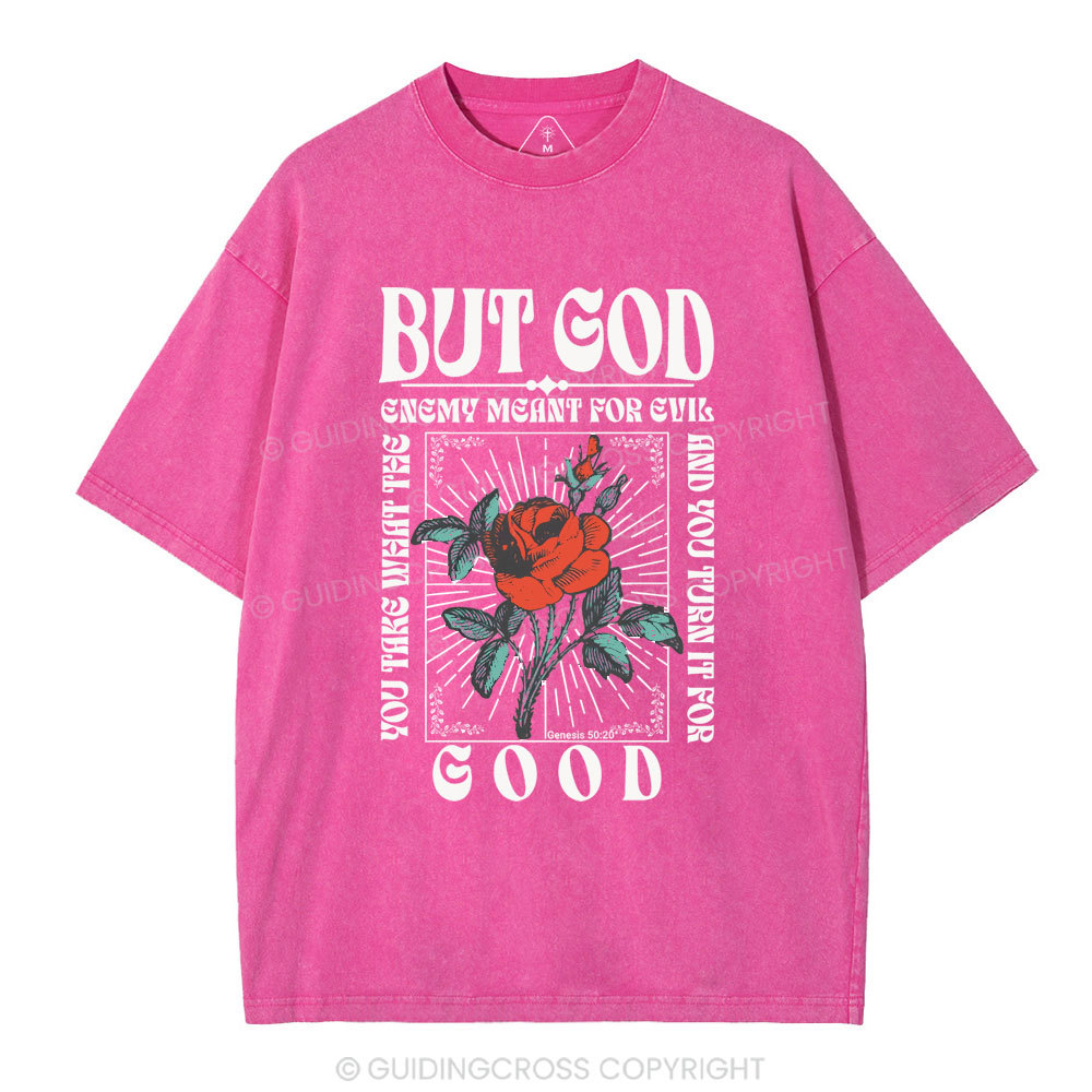 But God Christian Washed T-Shirt
