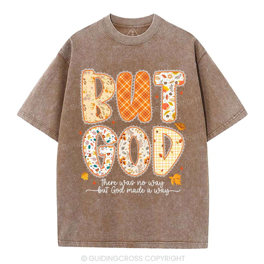 But God Christian Washed T-Shirt