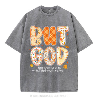 But God Christian Washed T-Shirt