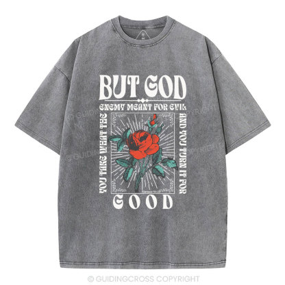 But God Christian Washed T-Shirt