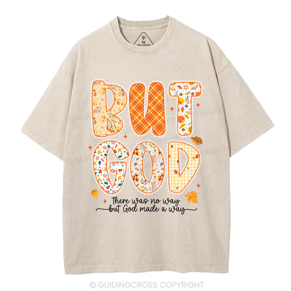 But God Christian Washed T-Shirt