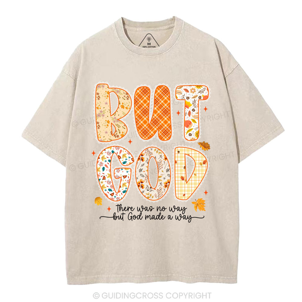 But God Christian Washed T-Shirt