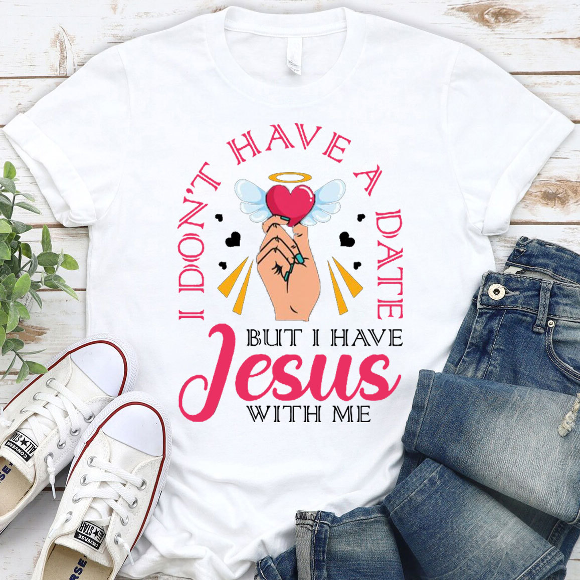 But I Have Jesus With Me Christian T-Shirt