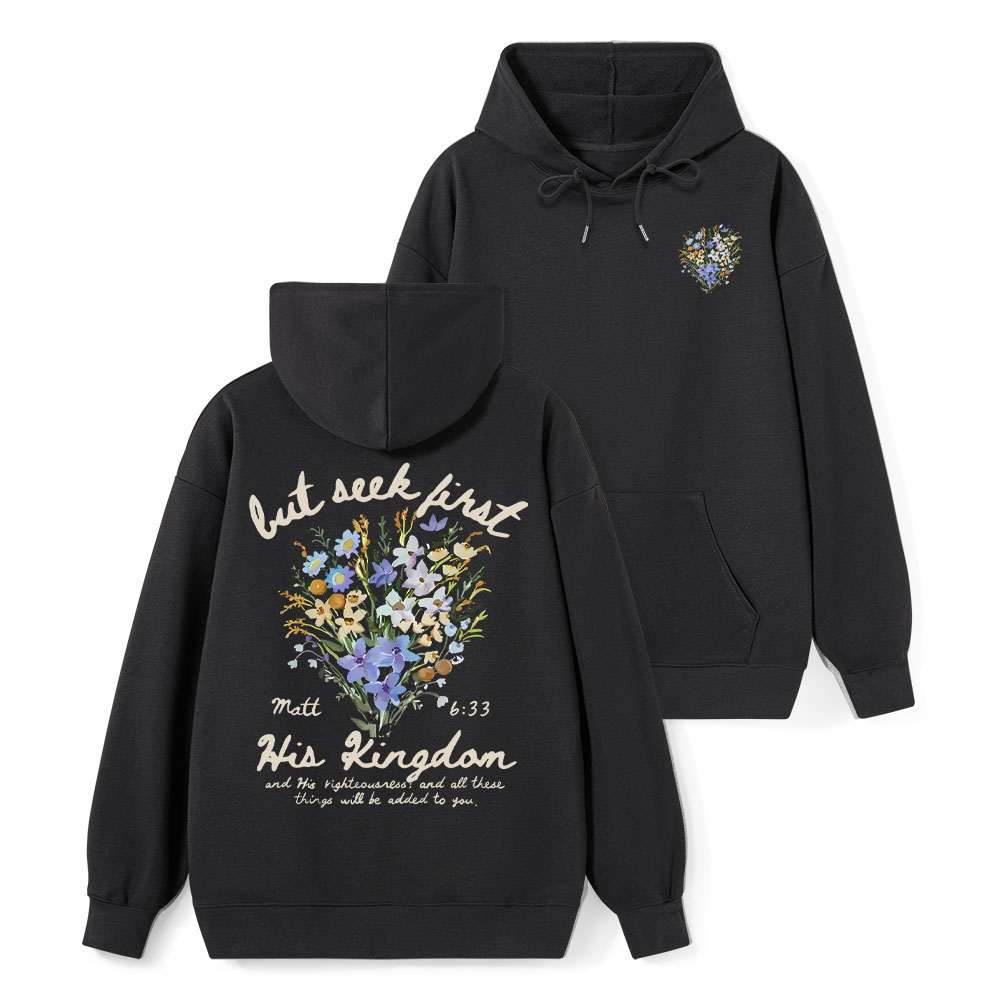 But Seek First Christian Classic Hoodie