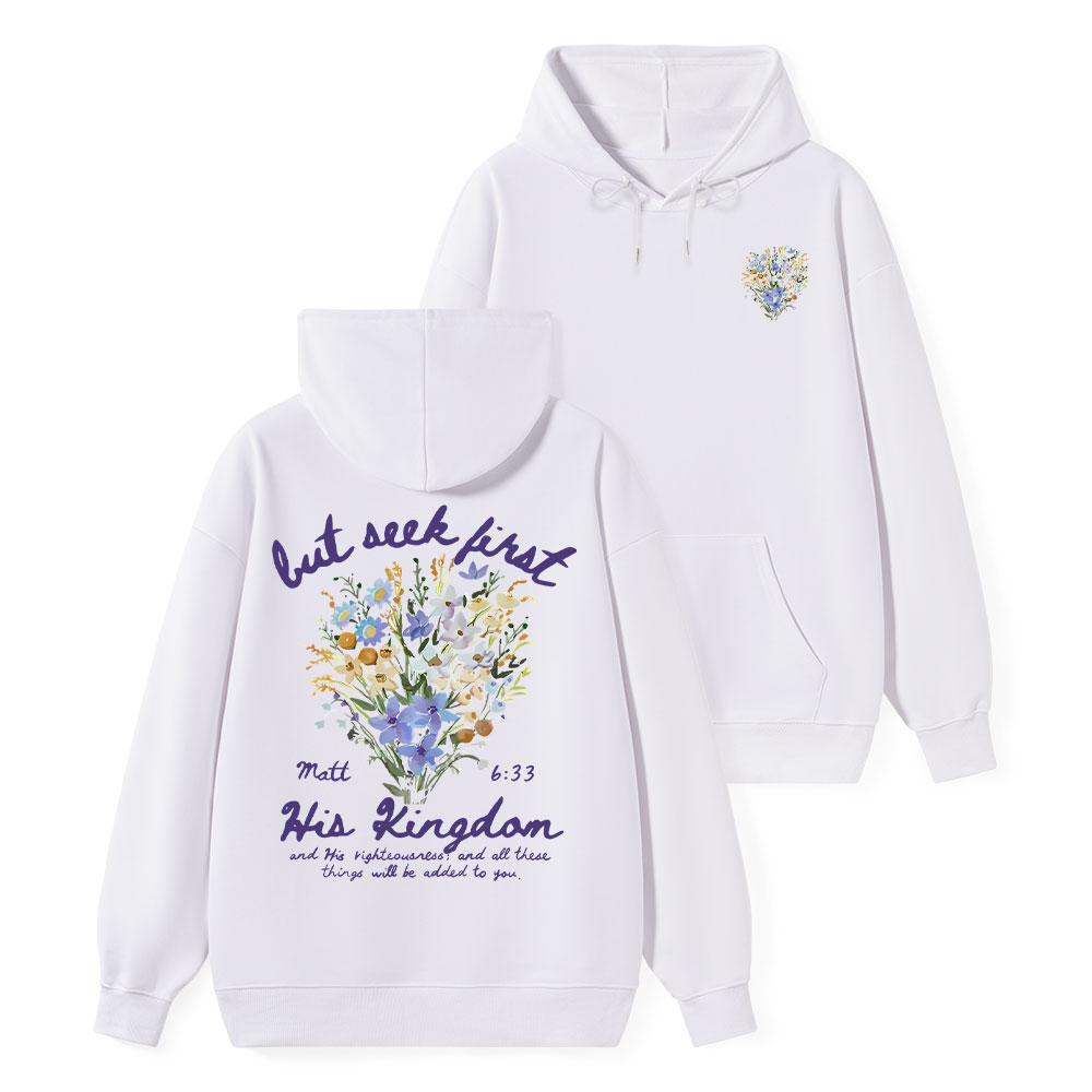 But Seek First Christian Classic Hoodie