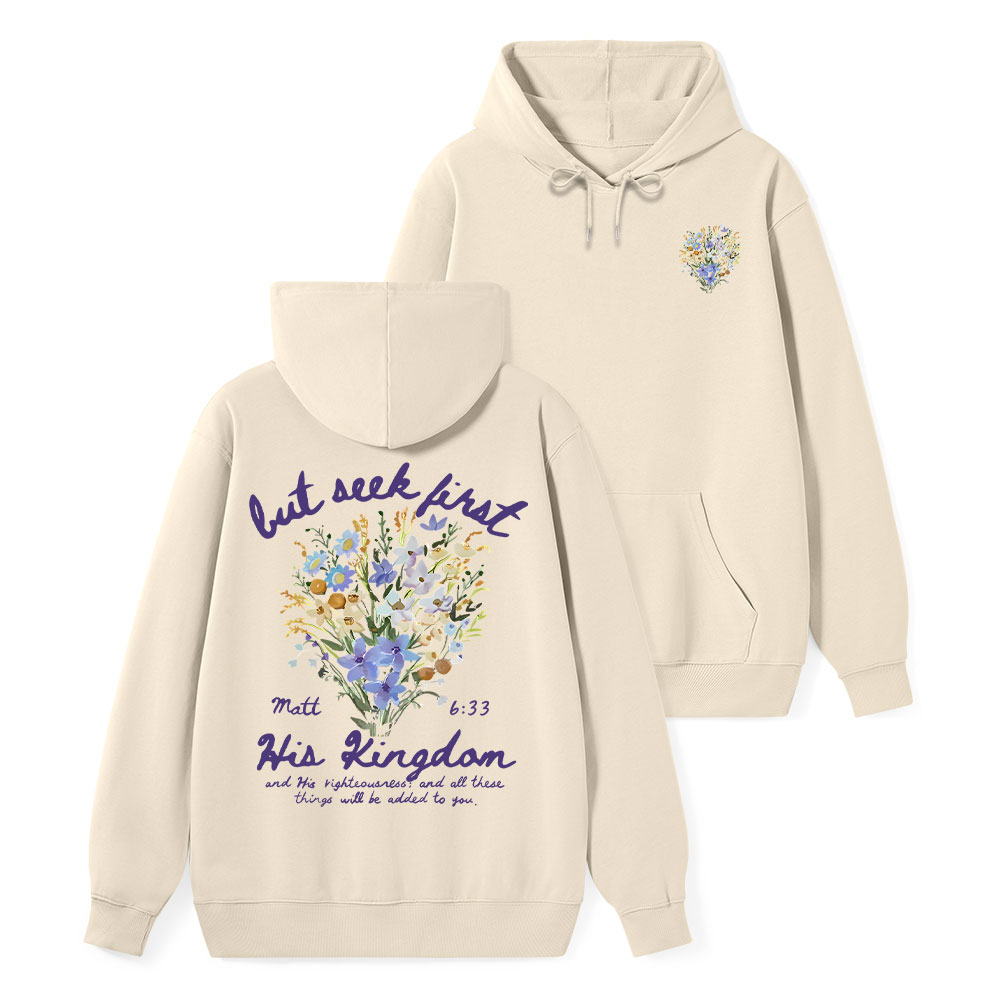 But Seek First Christian Classic Hoodie