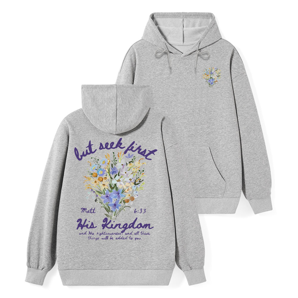 But Seek First Christian Classic Hoodie
