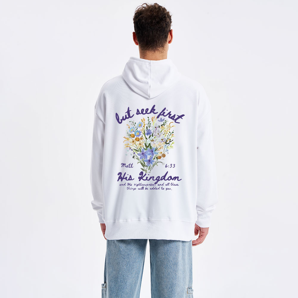 But Seek First Christian Classic Hoodie