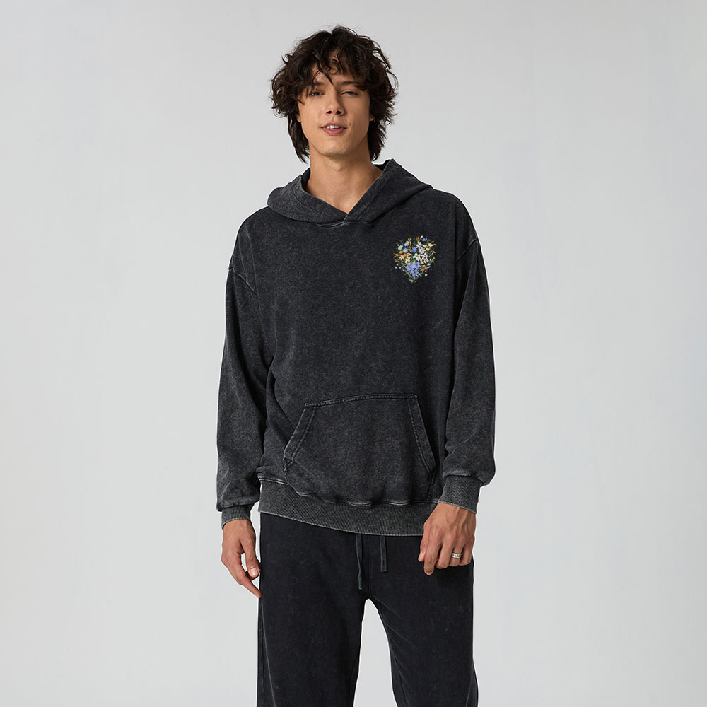 But Seek First Christian Washed Hoodie