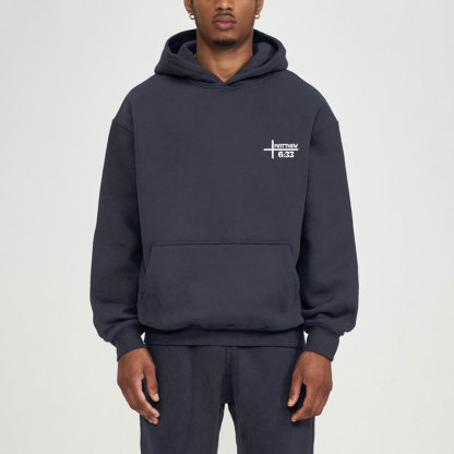 But Seek First His Kingdom Christian Fleece Hoodie Set