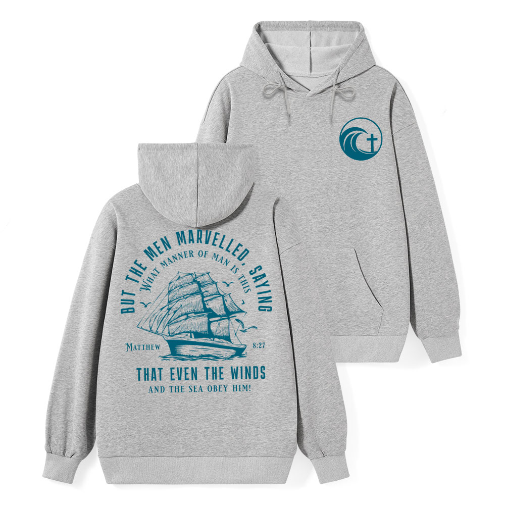 But The Men Marvelled Christian Class Hoodie