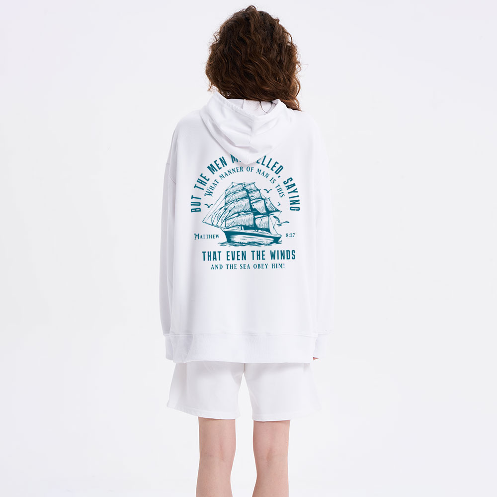 But The Men Marvelled Christian Class Hoodie