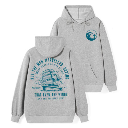But The Men Marvelled Christian Class Hoodie