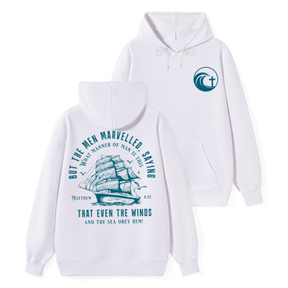 But The Men Marvelled Christian Class Hoodie