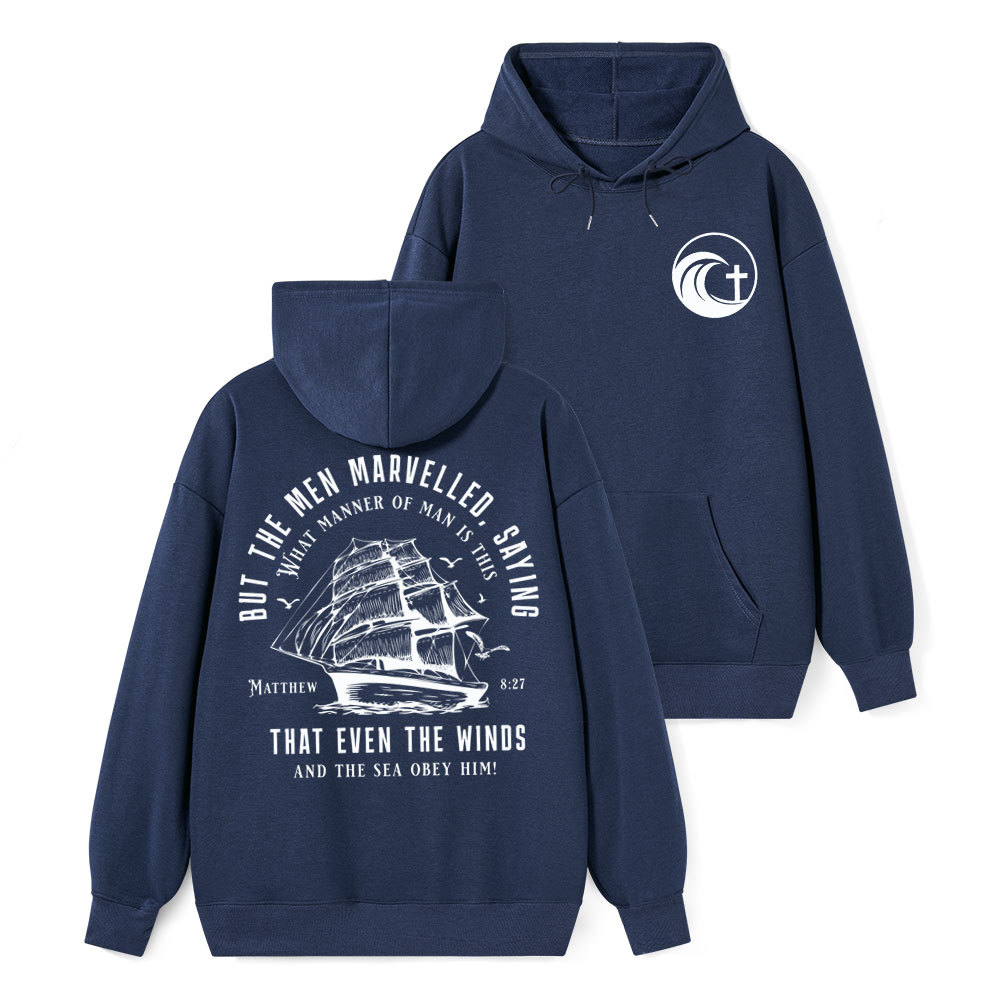 But The Men Marvelled Christian Class Hoodie