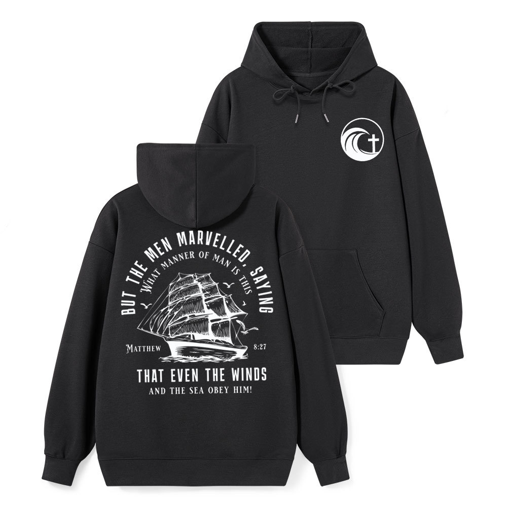 But The Men Marvelled Christian Class Hoodie