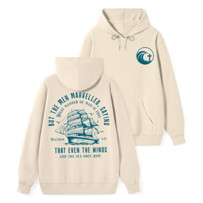 But The Men Marvelled Christian Class Hoodie
