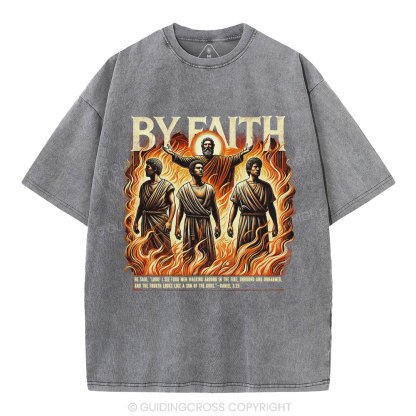 By Faith Christian Washed T-Shirt