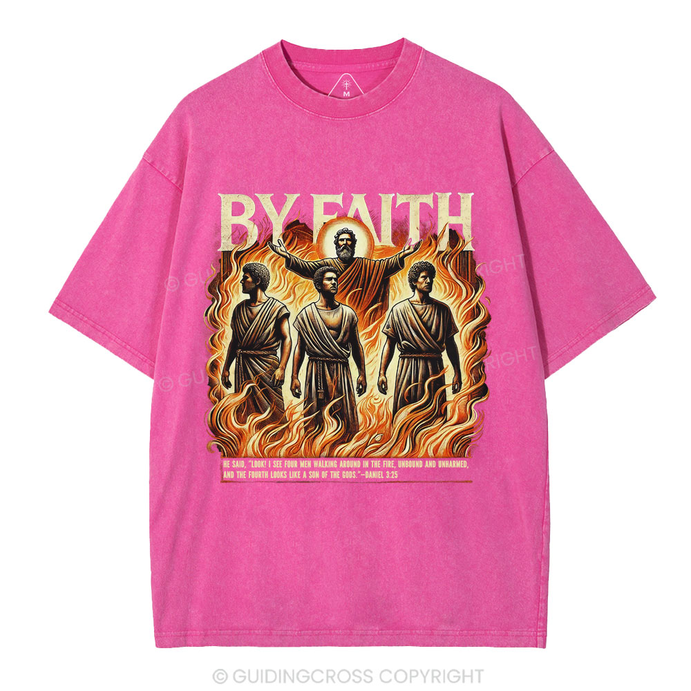 By Faith Christian Washed T-Shirt